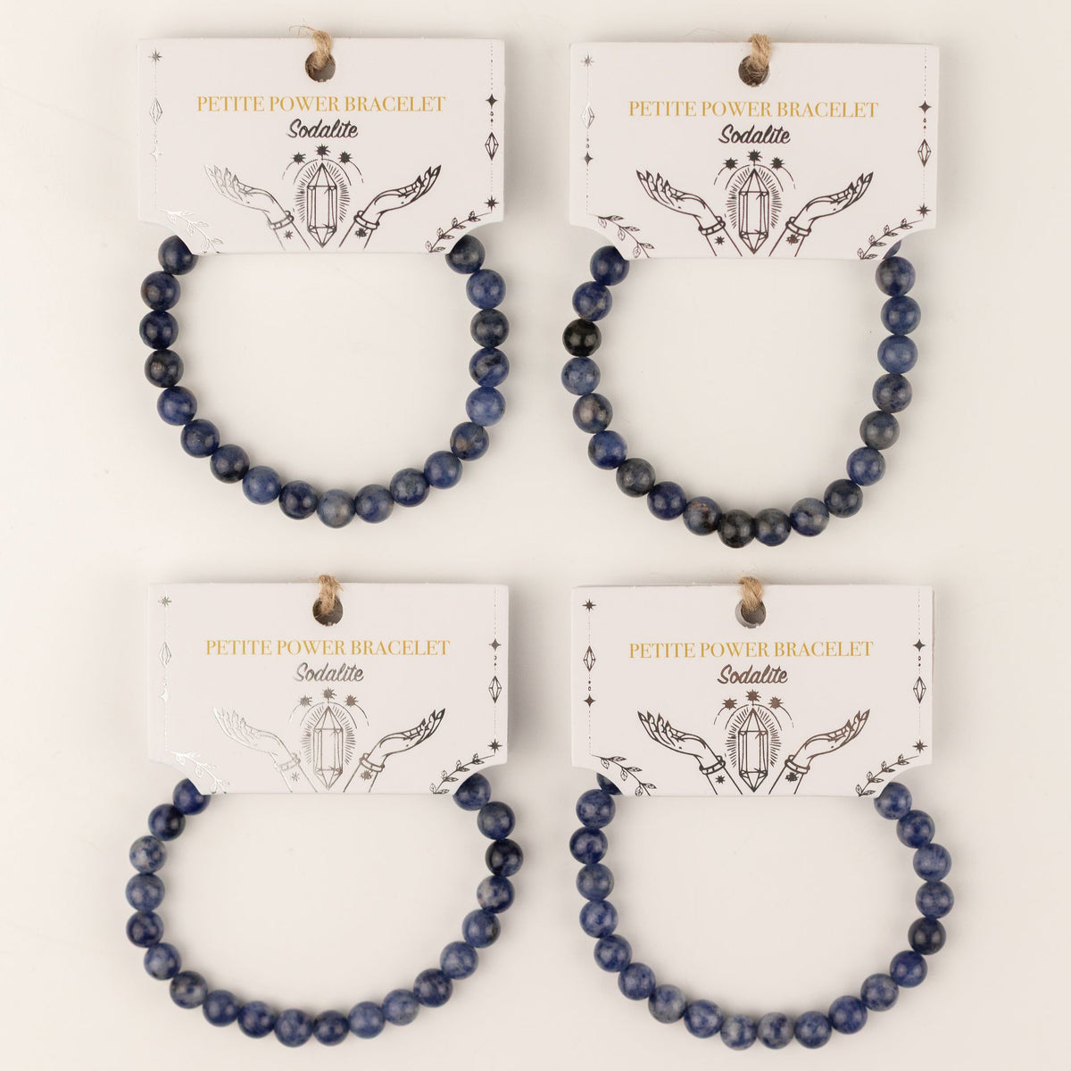 Petite Power Bracelet (17cmx6mm) - Sodalite